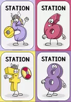 Vorschau - Stationenlernen - Teilbarkeit natürlicher Zahlen – Stationenkarten fürs Stationenlernen | 6.–7. Klasse - Seite 2