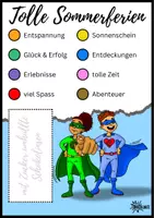 Vorschau - Mal- und Bastelvorlagen - Abschlussgeschenk Tolle Sommerferien - Seite 3