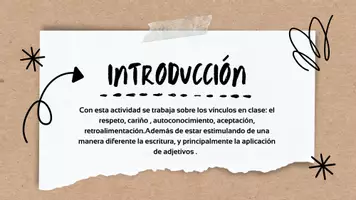 Vista previa - Refuerzo / NEE / Materiales de apoyo - Adjetivos y emociones. Conocernos, reír y compartir - página 1