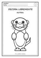 Vista previa - Hojas de trabajo - FICHAS DE ACTIVIDADES PARA COLOREAR LA SELVA ANIMALES - página 3