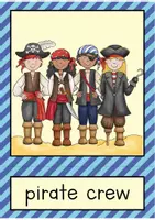 Vista previa - Refuerzo / NEE / Materiales de apoyo - Pirates Flash Cards // tarjetas con imágenes (inglés) - página 3