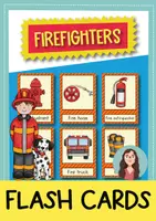Vista previa - Refuerzo / NEE / Materiales de apoyo - Firefighters Flash Cards // tarjetas con imágenes (inglés) - Portada