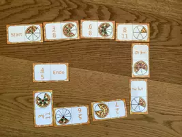 Vorschau - Spiele - 18 Brüche Dominos: erweitern & kürzen - Seite 2