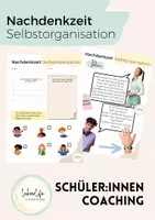 Vorschau - Arbeitsblätter - Nachdenkzeit Selbstorganisation Vergesslichkeit Coaching mit Schüler:innen - Deckblatt