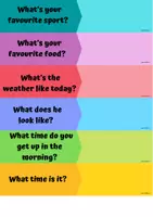 anteprima - Materiale di supporto/inclusione - QUESTIONS AND ANSWERS CARDS by games2learn - Pagina 3