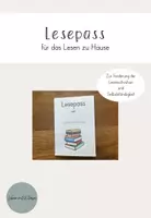 Vorschau - Arbeitsblätter - Lesepass (zur Förderung der Lesemotivation), Grundschule - Deckblatt