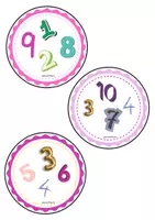 anteprima - Esercizi - Raccolta di materiali: Pack colours and numbers - Pagina 3