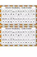 Vorschau - Arbeitsblätter - Autumn Vocabulary - Puzzle Task Cards - Seite 2