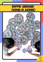 anteprima - Esercizi - Raccolta di materiali: Pack let's play - action verbs - Pagina 1