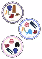 anteprima - Materiale di supporto/inclusione - Raccolta di materiali: Pack clothes - Pagina 3
