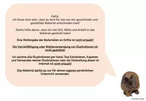 Vorschau - Spiele - 1./2. Klasse Deutsch: Silbenspiel - Herbstwörter - Seite 1