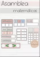 Vista previa - Refuerzo / NEE / Materiales de apoyo - Asamblea matemáticas - Portada