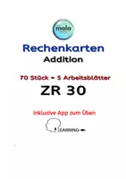 Vorschau - Stundenentwürfe - PAKET: 140 Rechenkarten (Addition/Subtraktion) & 2 Apps - Seite 1