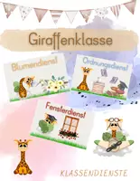 Vorschau - Arbeitsblätter - Giraffenklasse Materialpaket - Seite 1