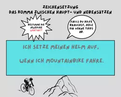 Vorschau - Arbeitsblätter - Satzgefüge - Komma zwischen Haupt- und Nebensätzen - Seite 2