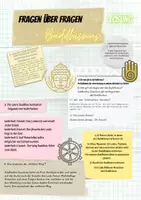 Vorschau - Arbeitsblätter - Fragen über Fragen zum Buddhismus - Arbeitsblatt zu Basics zum Buddhismus - Seite 2