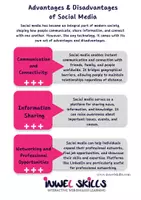 Προεπισκόπηση - Φύλλα εργασίας - Advantages & Disadvantages of social media | Πλεονεκτήματα & Μειονεκτήματα των μέσων κοινωνικής δικτύωσης - Εξώφυλλο
