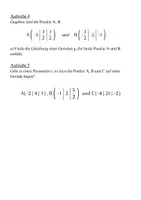 Vorschau - Arbeitsblätter - GEOMETRIE/VEKTOREN- alles was man in der Oberstufe wissen/können muss! - Seite 3