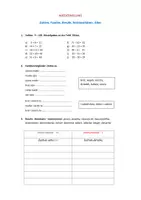 Vorschau - Prüfungsvorbereitung - Wiederholung_Zahlen_Alter_Familie_Berufe_Nationalitäten - Deckblatt