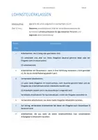Vorschau - Arbeitsblätter - Entschlüsselung der Lohnsteuer - Seite 1