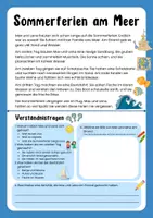 Vorschau - Spiele - Materialpaket Bundle Schuljahresbeginn nach den Sommerferien: Rätsel, Leseverstehen, Spiel, Arbeitsblatt/Wiederholung Verben - Seite 1