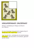 Vorschau - Aufgabenkarten - Menge-Zahl-Zuordnung (Legekarten) - Seite 1