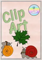 Vorschau - selbst erstellte Cliparts/Grafiken - FREEBIE! Mini Clip Art-Set Schnecken - 3 liebevoll gestaltete Clip Arts im Set - Deckblatt