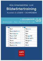 Vorschau - Arbeitsblätter - Schreibtraining in GS - weitgehend lautgetreue Nomen - Deckblatt