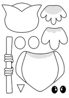Vorschau - Mal- und Bastelvorlagen - Eulen Bastelvorlagen - Basteln im Herbst 🦉 - Seite 1