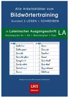 Vorschau - Arbeitsblätter - Schreibschrifttraining in LA - weitgehend lautgetreue Nomen - Deckblatt