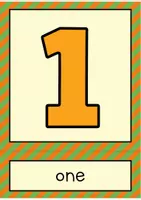 Vista previa - Tarjetas / Manipulativos - Cardinal numbers (0-100): Flash Cards / tarjetas con imágenes (inglés) - página 2