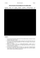 Vorschau - Arbeitsblätter - Werte des Sports - Text und Aufgaben - Seite 1