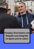 Vorschau - Arbeitsblätter - Fairplay im Sport und im Leben - Text und Aufgaben (+Lösungen) - Deckblatt