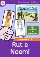anteprima - Materiale per pittura e bricolage - Rut e Noemi - Pupazzi a dito delle storie bibliche - Pagina di copertina