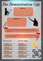Vorschau - Arbeitsblätter - Die Demonstrativa - Arbeitsblätter (mit 3 opt. digitalen Aufgaben) - Seite 3