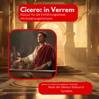 Vorschau - Klassenarbeiten - Klausur Latein Cicero in Verrem mit EWH - Deckblatt