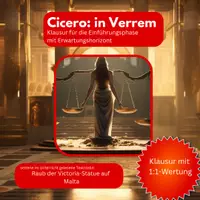 Vorschau - Klassenarbeiten - Klassenarbeiten Klausuren Latein Cicero in Verrem (Materialpaket) - Seite 1
