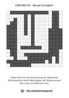 Vorschau - Arbeitsblätter - Neues Schuljahr, Suchsel, einfach, Wortgitter, Buchstabensalat, Buchstabengitter, Wortsuchrätsel, Wortsuche, Worträtsel, Wortsuchsel, Wörtersuche, Suchrätsel - Seite 2