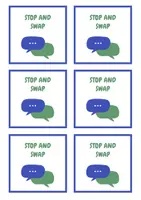 Vorschau - Bildkarten - Stop and swap - Kennenlernen einer Lerngruppe - Seite 3