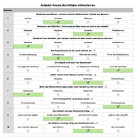Vorschau - Arbeitsblätter - Quiz Lyrik (formatierte Numbers/PDF-Vorlage, inkl. Lösungen) - Seite 3
