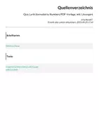 Vorschau - Arbeitsblätter - Quiz Lyrik (formatierte Numbers/PDF-Vorlage, inkl. Lösungen) - Seite 1