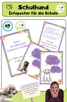 Vorschau - Poster - Schulhund | Poster für das Schulgebäude | Info alle Schüler - Deckblatt
