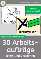 Vorschau - Bildkarten - Arbeitsanweisungen - Bildkarten - Tafelkarten - Deckblatt