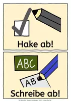 Vorschau - Bildkarten - Arbeitsanweisungen - Bildkarten - Tafelkarten - Seite 2
