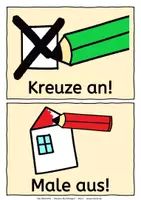 Vorschau - Bildkarten - Arbeitsanweisungen - Bildkarten - Tafelkarten - Seite 3
