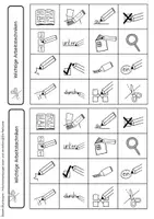 Vorschau - Arbeitsblätter - Arbeitsanweisungen - Lesen und Kleben - Seite 3