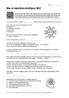 Vorschau - Arbeitsblätter - INFORMATIK: Was ist künstliche Intelligenz? (KI) - Seite 1