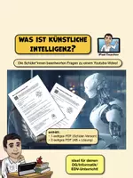 Vorschau - Arbeitsblätter - INFORMATIK: Was ist künstliche Intelligenz? (KI) - Deckblatt