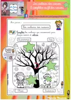 Aperçu - Préparation de séquence / Séquence complète - Les couleurs des saisons Marie Milo - Page de couverture