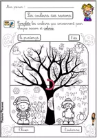 Aperçu - Préparation de séquence / Séquence complète - Les couleurs des saisons Marie Milo - Page 1